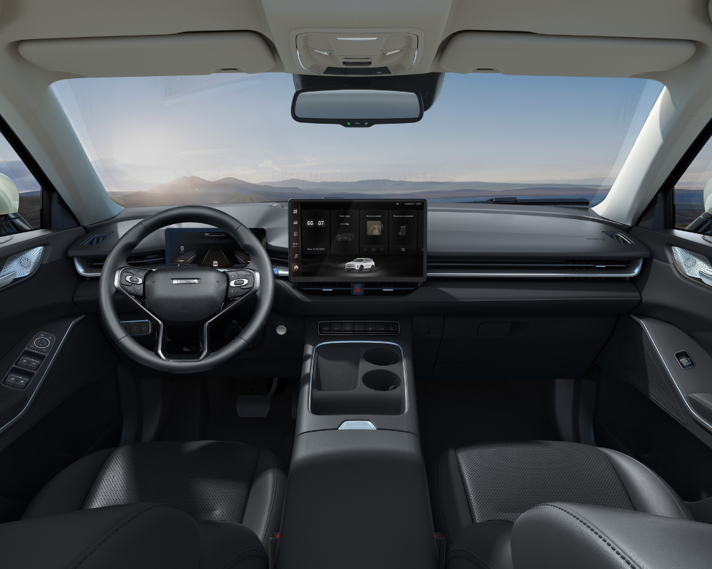 diseño interior NEW H6 HEV